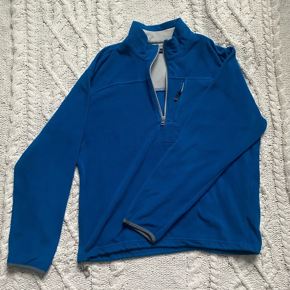 Blue activewear jumper